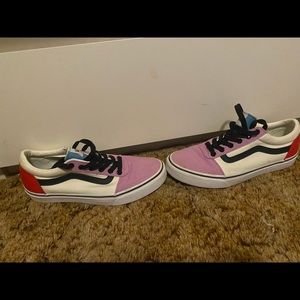 Multi Color Women Vans